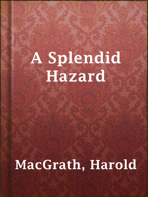 Cover image for A Splendid Hazard